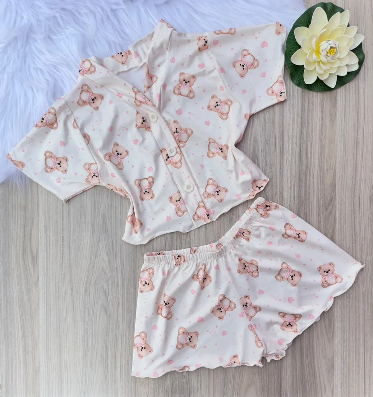 Baby Doll Cropet — Ursinho