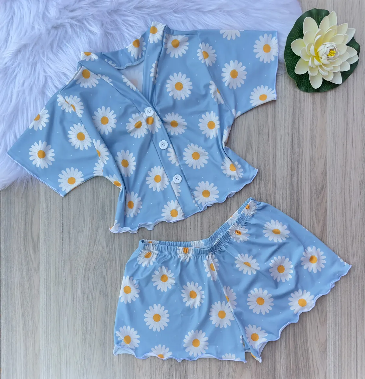 Baby Doll Cropet — Margarida Azul