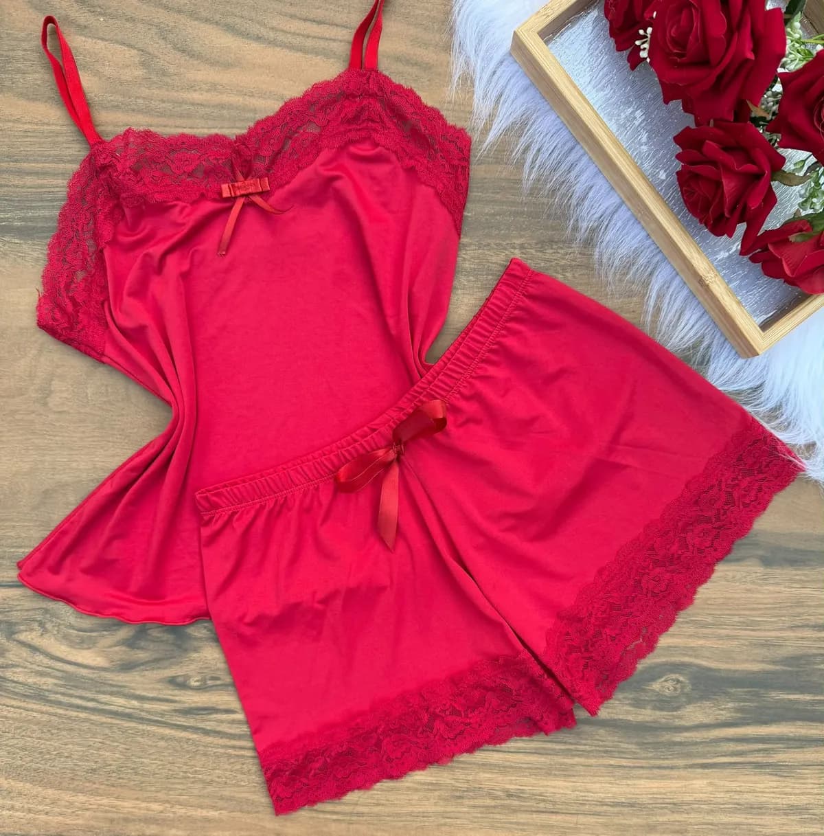Baby Doll Felícia — Vermelho