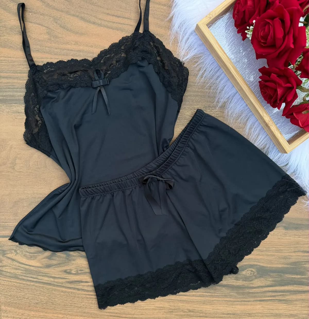Baby Doll Felícia — Preto