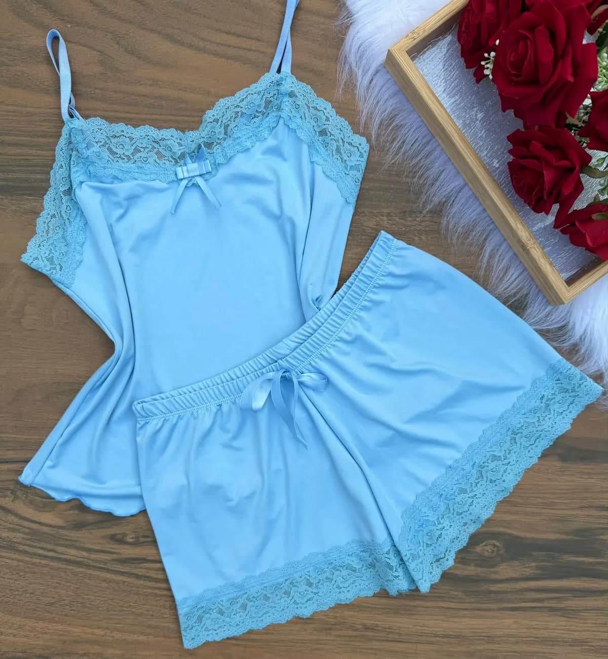 Baby Doll Felícia — Azul Bebê