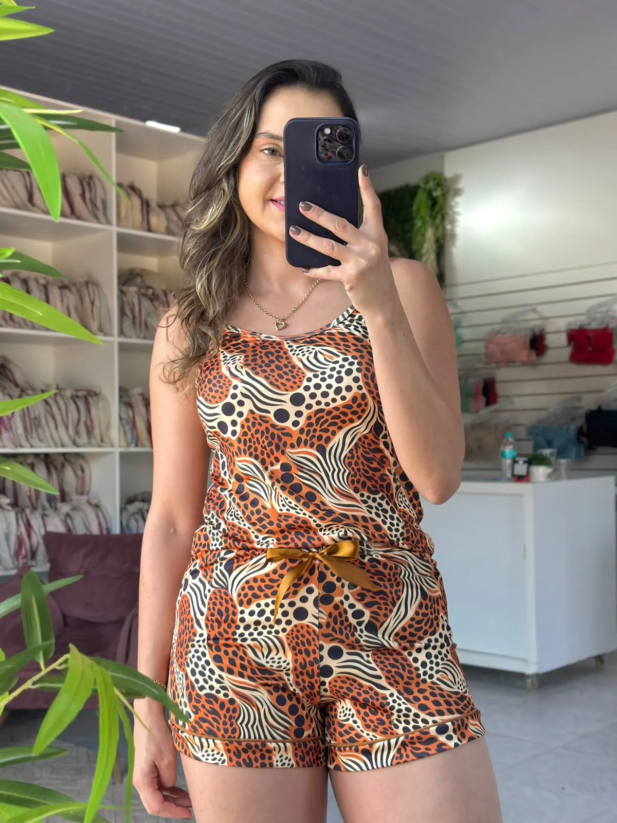 Baby Doll Luciana — Animal Print