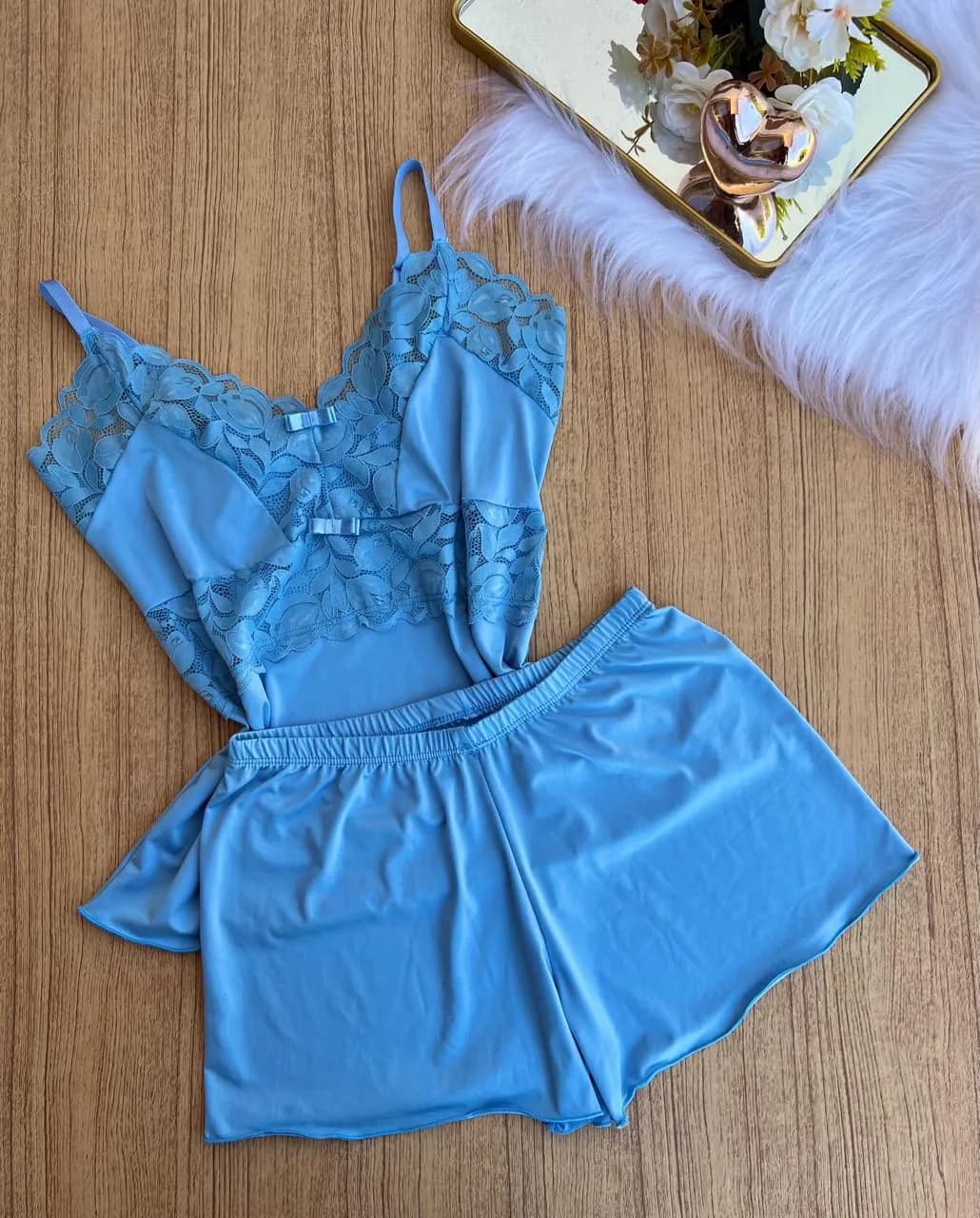 Baby Doll Mayara — Azul