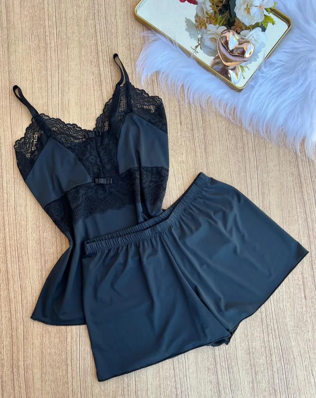 Baby Doll Mayara — Preto
