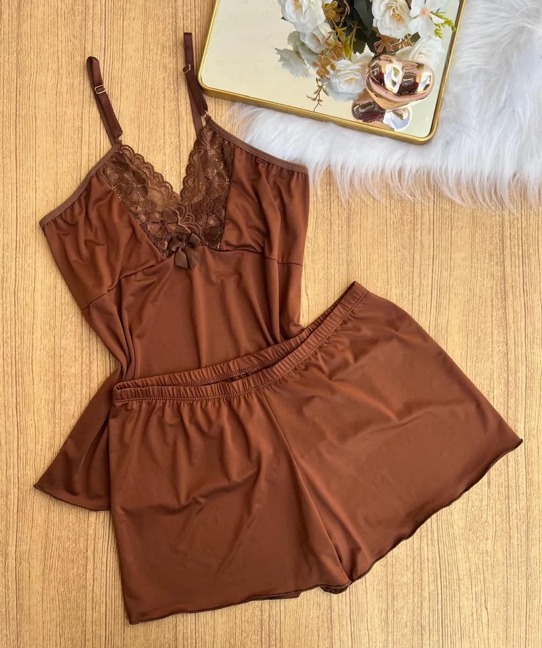 Baby Doll Mônica — Terracota