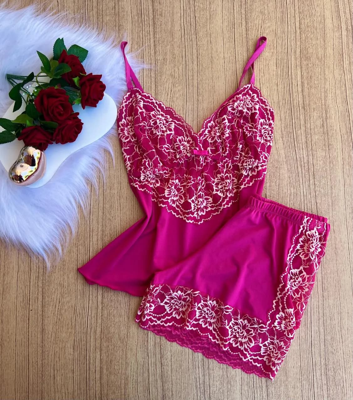 Baby Doll Triângulo — Pink