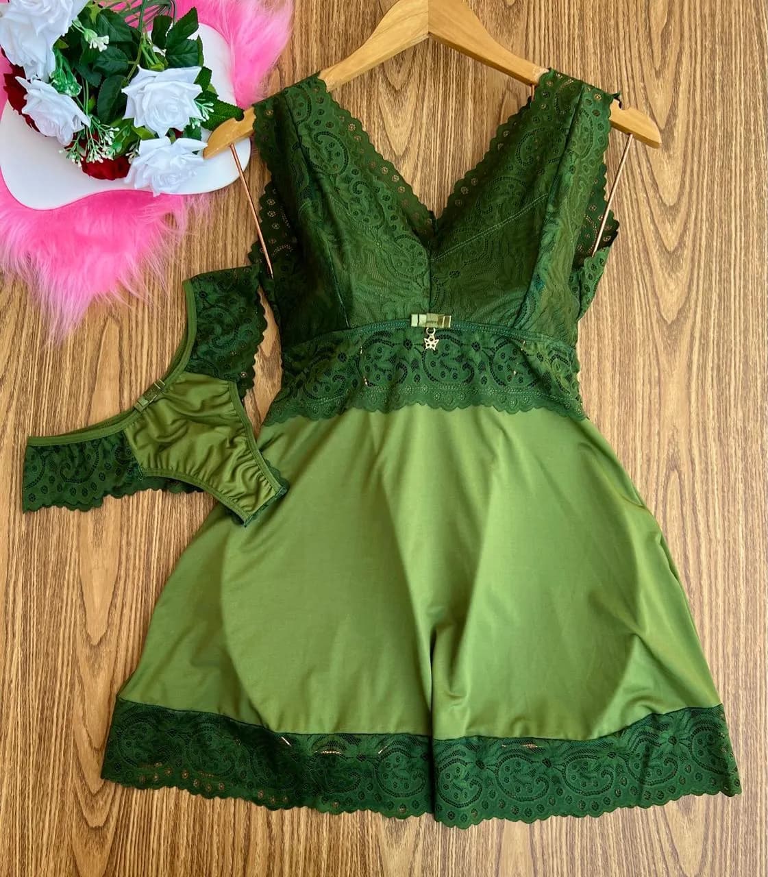 Camisola Tifany — Verde Militar