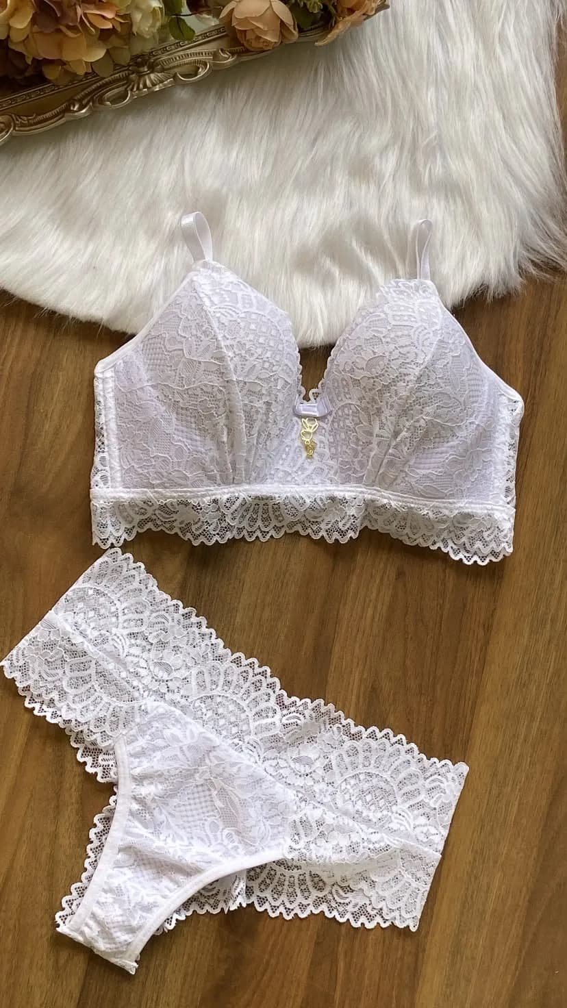Conjunto Emily — Branco