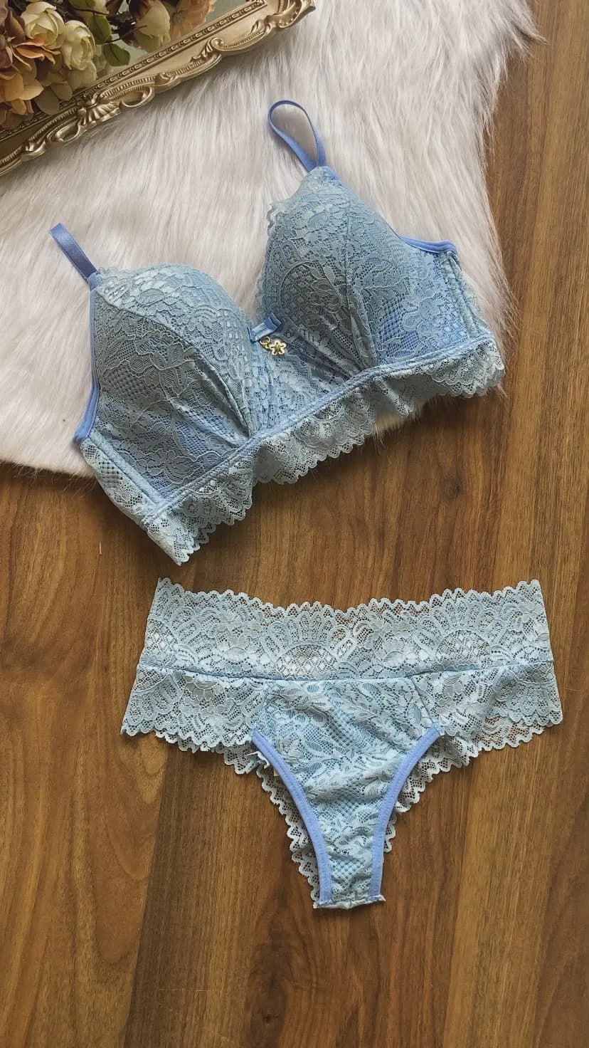 Conjunto Emily — Azul Claro