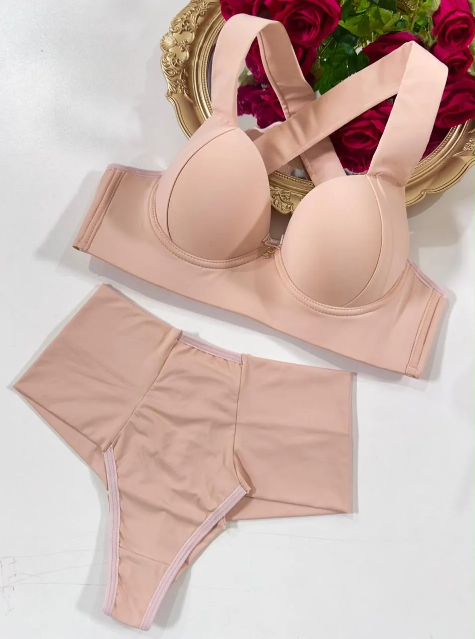 Conjunto Rafaela — Nude Rosado