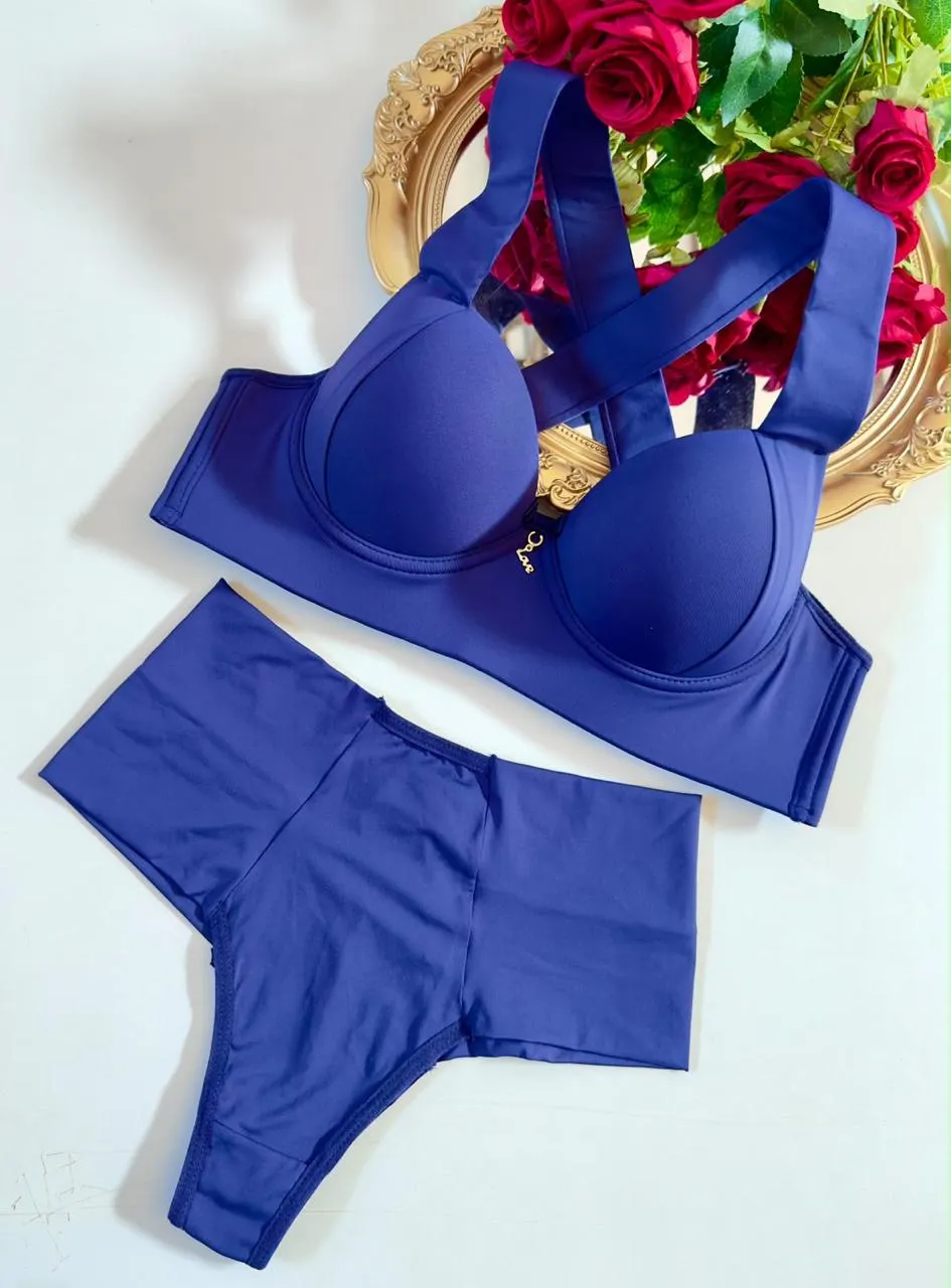 Conjunto Rafaela — Azul Royal