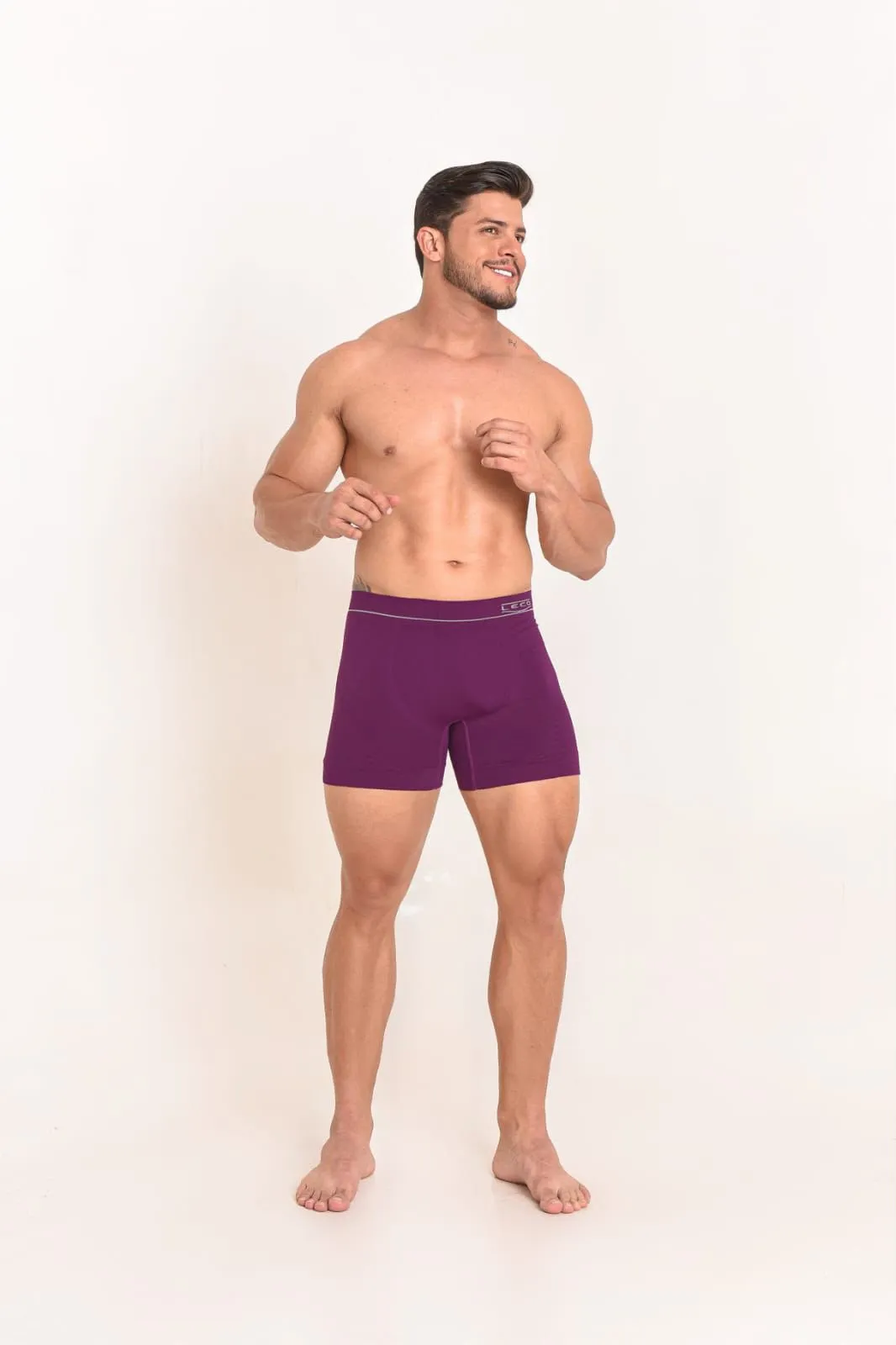 Cueca Sem Costura — Roxo