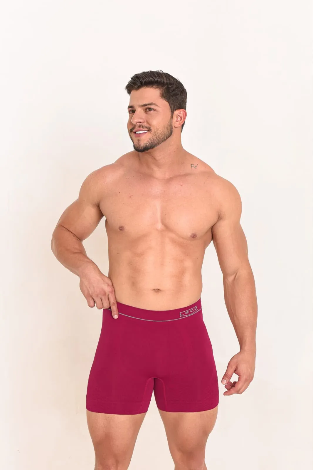Cueca Sem Costura — Vinho