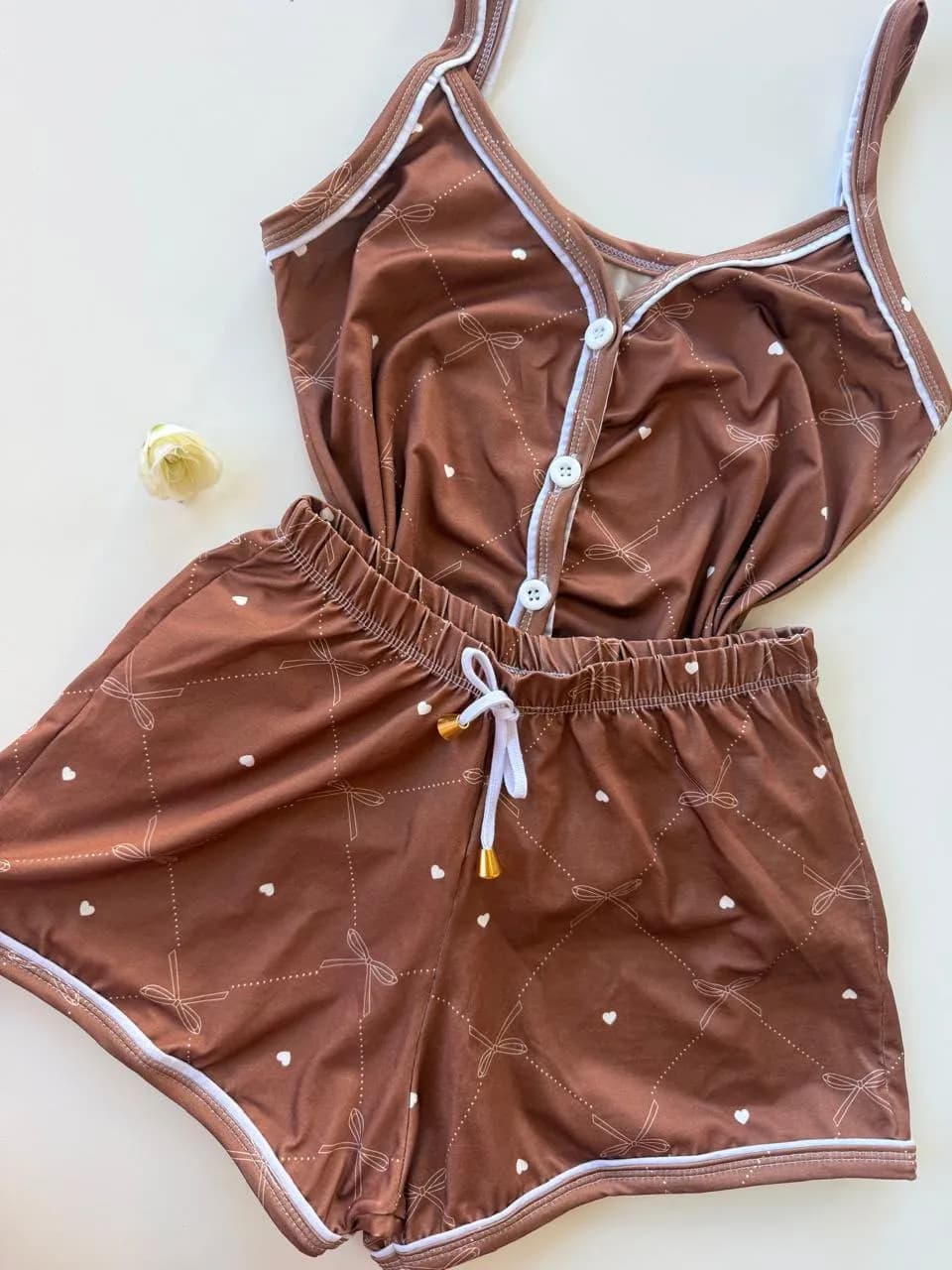 Pijama Americano Alça