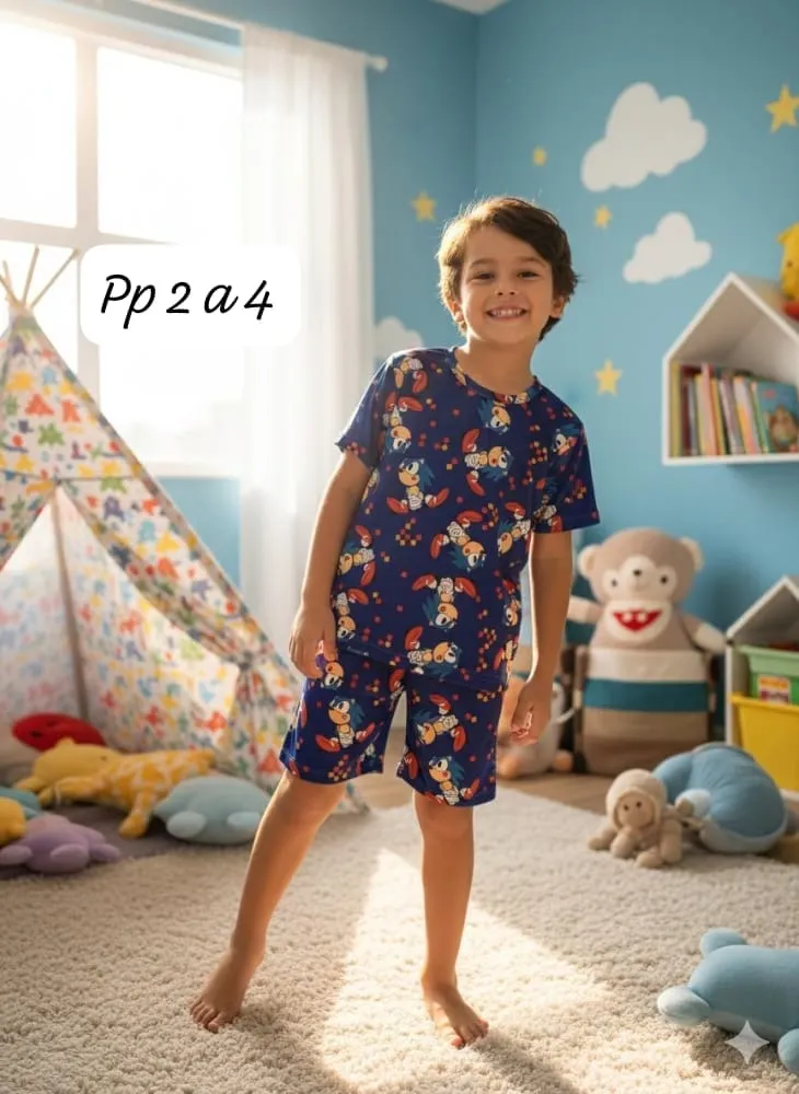 Pijama Infantil Menino — Ursinhos Marinho