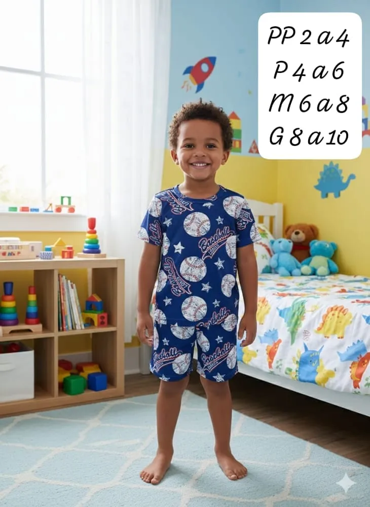 Pijama Infantil Menino — Planetas Marinho