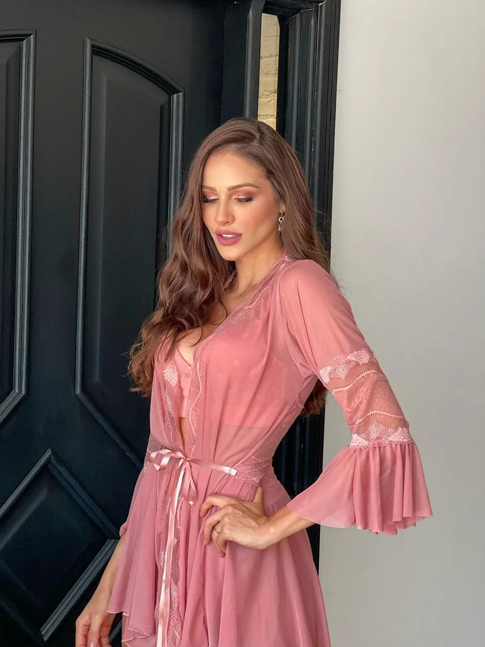 Robe Avulso de Tule Fino
