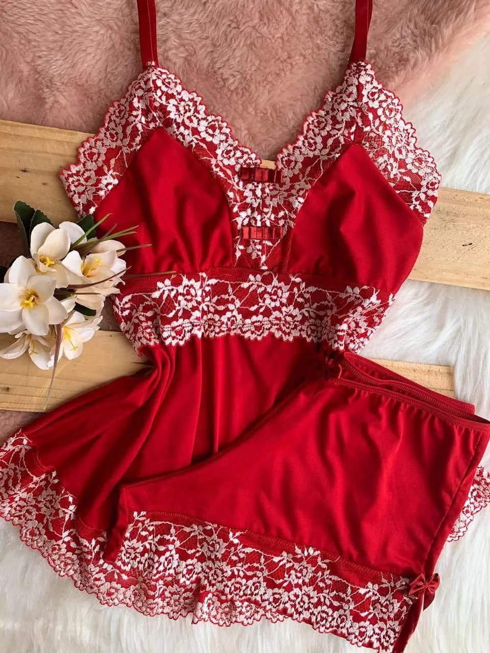 Baby Doll Diamante Borboleta