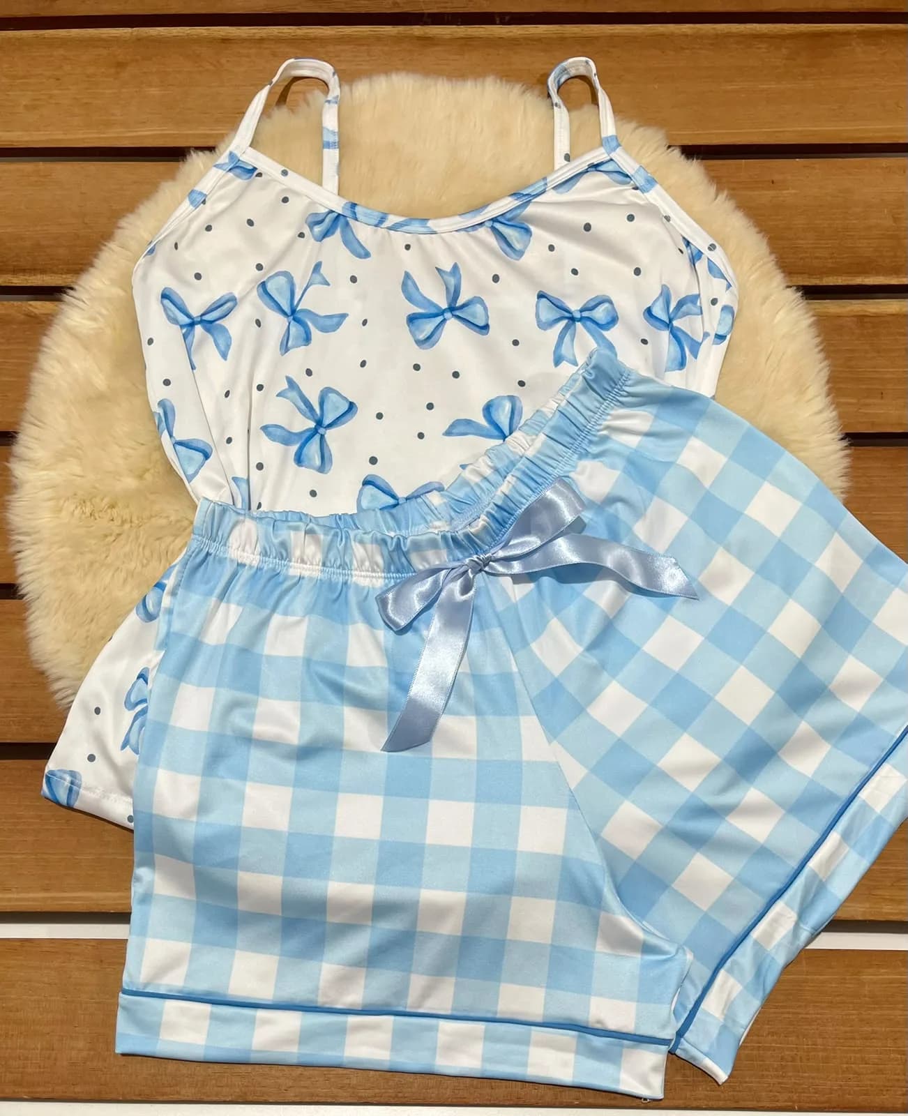 Baby Doll Karen — Laço Azul