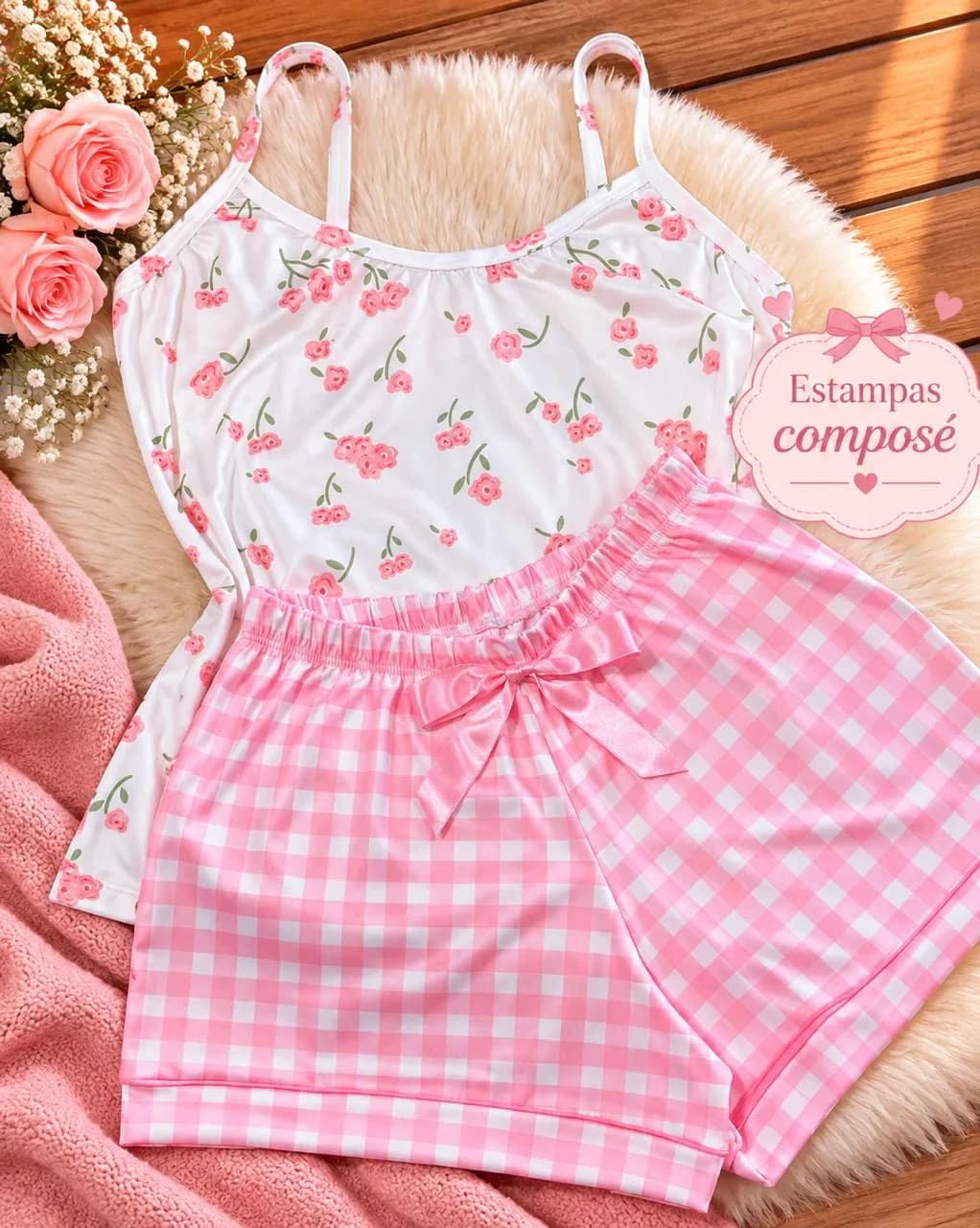 Baby Doll Karen — Floral Rosa