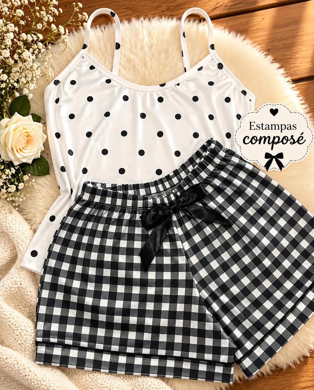 Baby Doll Karen — Poá Preto